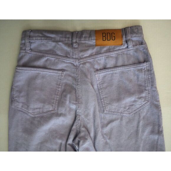 BDG x Urban Outfitters OB1214885 Women's Sz 28 Purple High n Wide Corduroy Pants - Picture 6 of 11